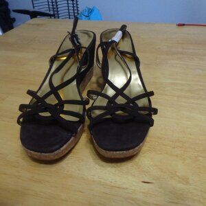 Gabriella Rocha Cork Wedge Sz 12 NWOT